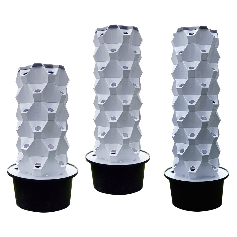 Hydroponic Tower - 温室垂直農法水耕栽培タワーガーデン垂直水耕システム