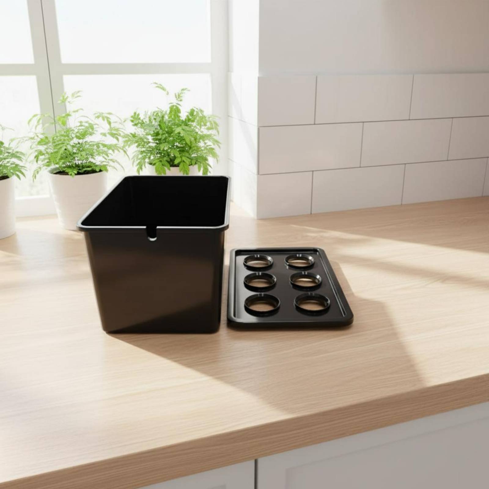 Indoor Garden Kit - 水耕栽培ボックス 太陽光に優しい水耕栽培キット 種ポッドキット 家庭菜園 初心者向け 簡単操作