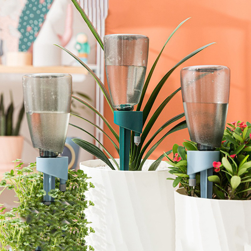Smart Garden Kit - 新しい自動花散水装置庭調整可能な速度滴下散水植木鉢多肉植物点滴灌漑装置