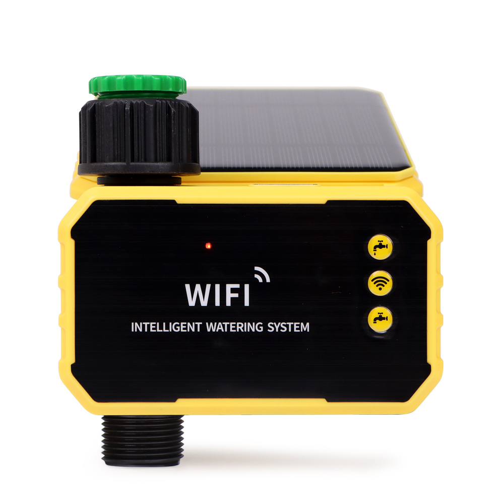 Automatic Watering - 卸売新デザインWiFi水タイマー ガーデンタイミング灌漑自動散水装置 ソーラー散水コントローラー