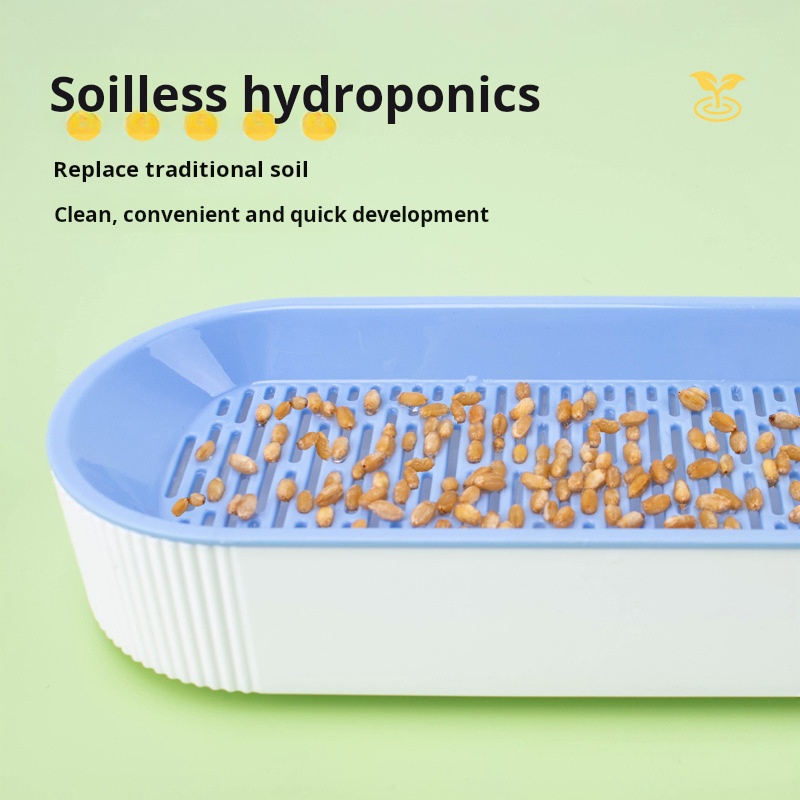 簡単栽培水耕栽培キャットグラスボックスディッシュ栽培ポット猫 - Hydroponic Grow Pod のレビューと価格
