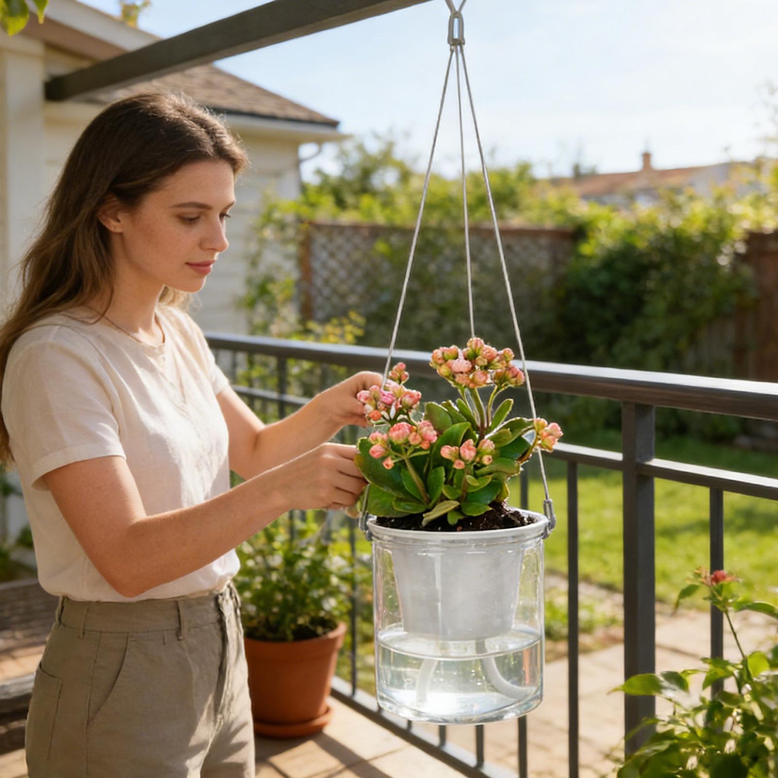 植物用芯材 自動給水用 2ピース自動給水器 ロープ植木鉢用  - Self Watering Planter のレビューと価格