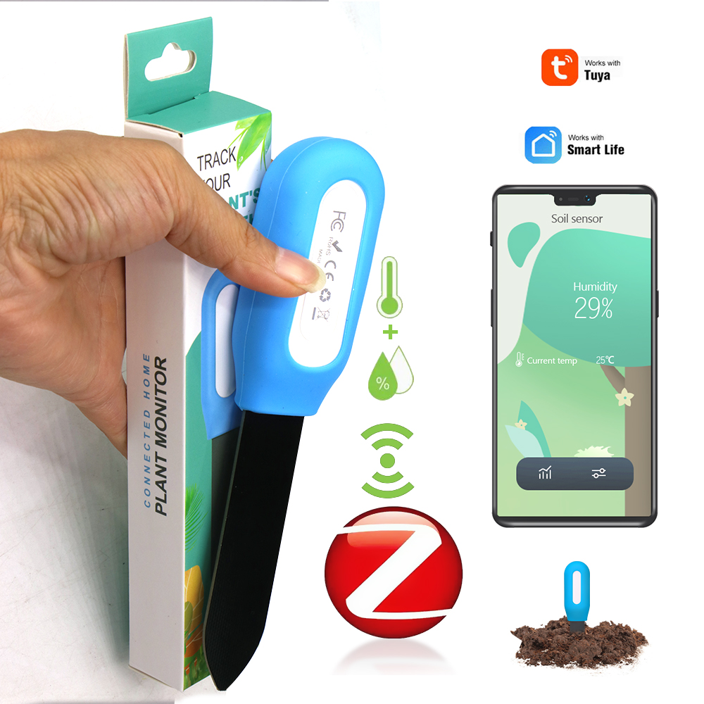 スマート Zigbee 土壌センサー 家庭菜園 温室 植物  - Plant Sensor のレビューと価格