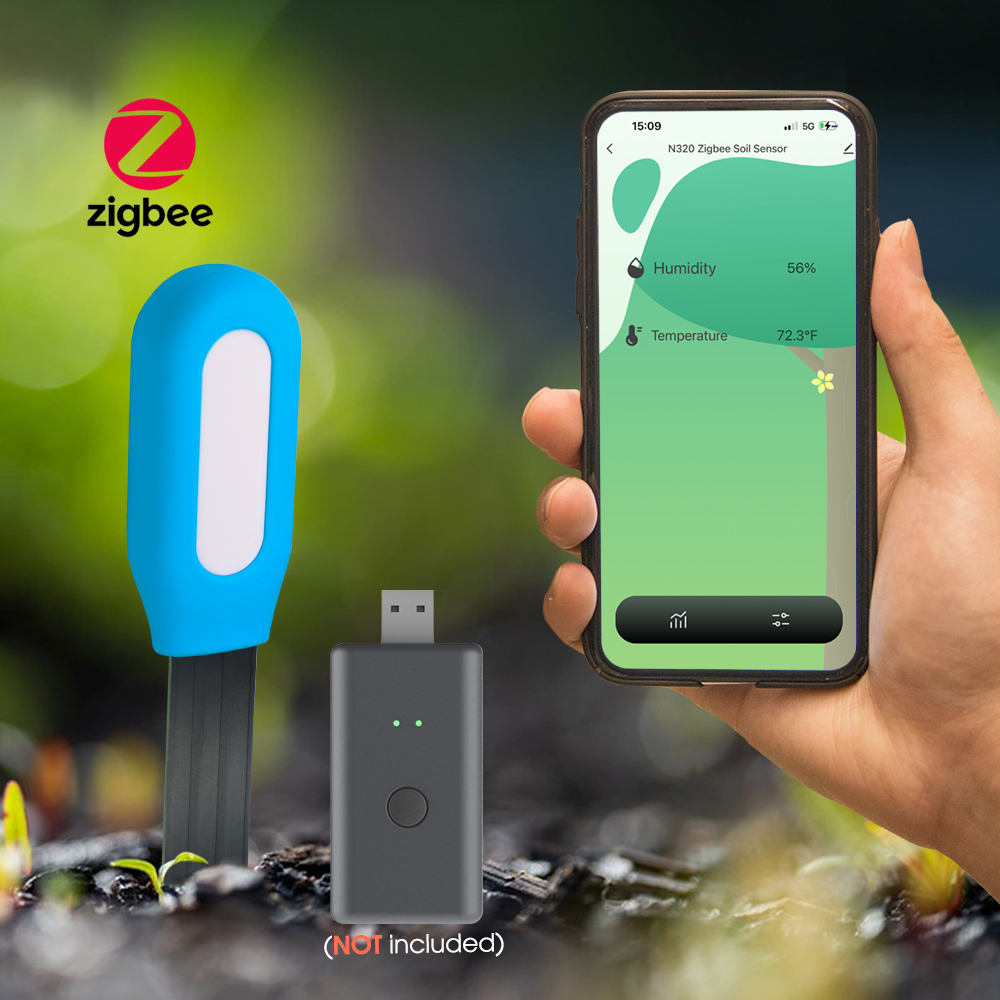 スマート Zigbee 土壌センサー 家庭菜園 温室 植物  - Plant Sensor のレビューと価格