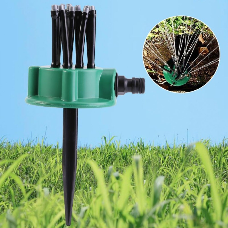 360度自動散水装置、芝生用回転ノズル、回転式散水システム、 - Automatic Watering のレビューと価格