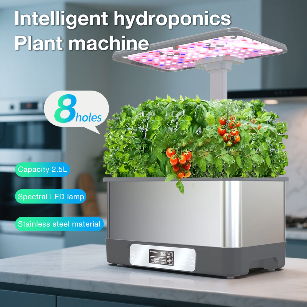 スマートWi-Fi対応の水耕栽培プランターボックス。自動給水 - Hydroponic Grow Pod のレビューと価格