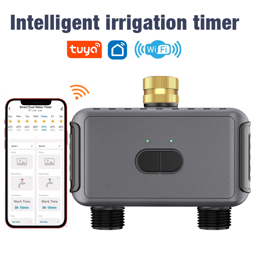 Wifi自動散水タイマー デュアルホース ガーデン灌漑システ - Smart Garden Kit のレビューと価格