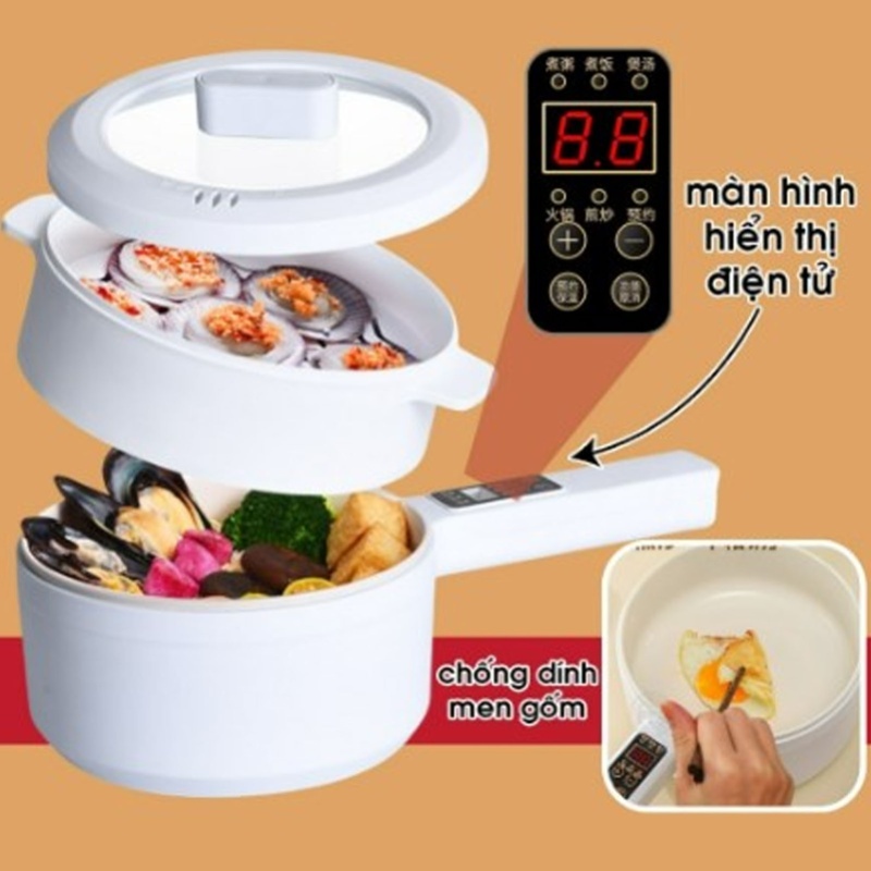 ミニ電気調理器 小型省電力 ノンスティック電気鍋 ミニラーメ - Smart Pot のレビューと価格