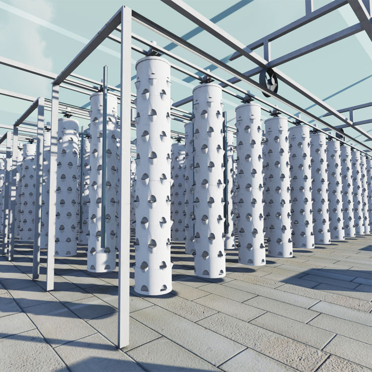 スマート吊り下げ式水耕栽培回転タワー栽培システム（屋外/屋内 - Hydroponic Tower のレビューと価格