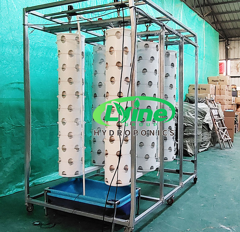 スマート吊り下げ式水耕栽培回転タワー栽培システム（屋外/屋内 - Hydroponic Tower のレビューと価格
