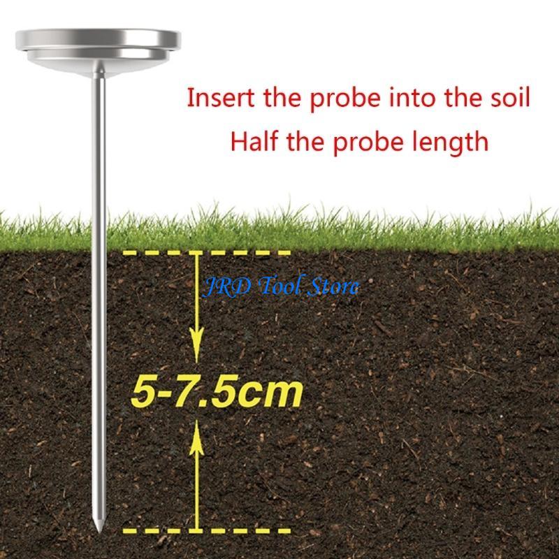 A2UD 高精度土壌温度計ロングプローブ土壌テスター土壌温度 - Plant Monitor のレビューと価格