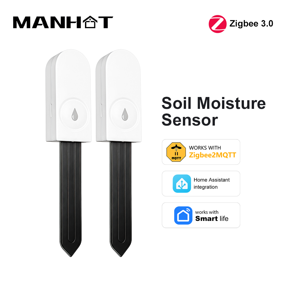 Zigbee 3.0 土壌水分センサー 温度と湿度計 サーモ - Smart Garden System のレビューと価格