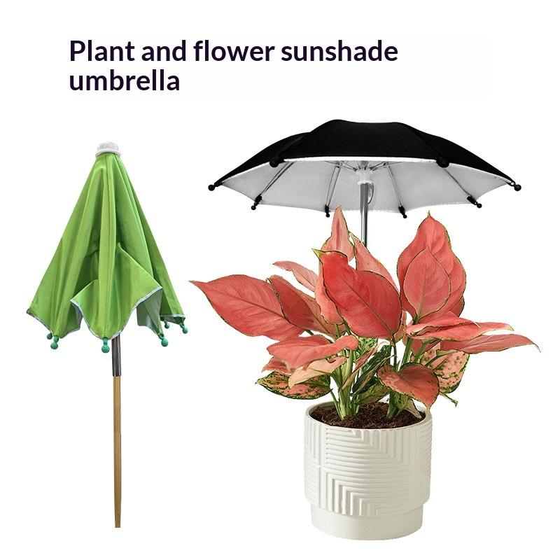 新しいラウンドガーデン植物傘、高さ調節可能、防水、屋外中庭、 - Plant Monitor のレビューと価格