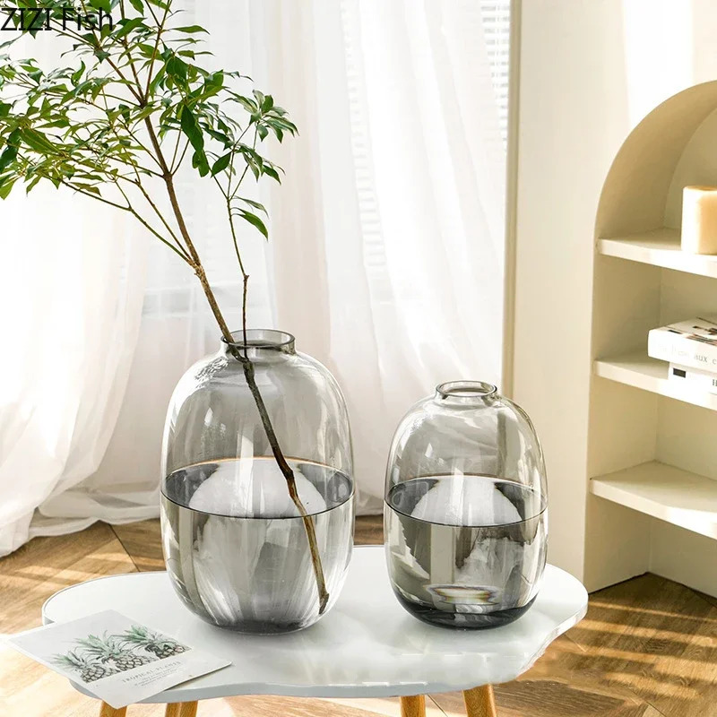 透明なガラスの花瓶、オフィスの装飾、大容量の水耕植木鉢、花瓶 - Hydroponic Grow Pod のレビューと価格