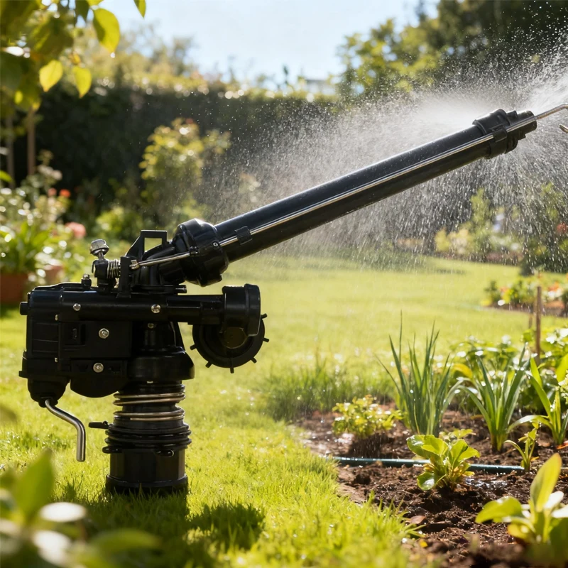 角度調整可能なガーデン灌漑スプリンクラー自動回転タービンスプ - Automatic Watering のレビューと価格