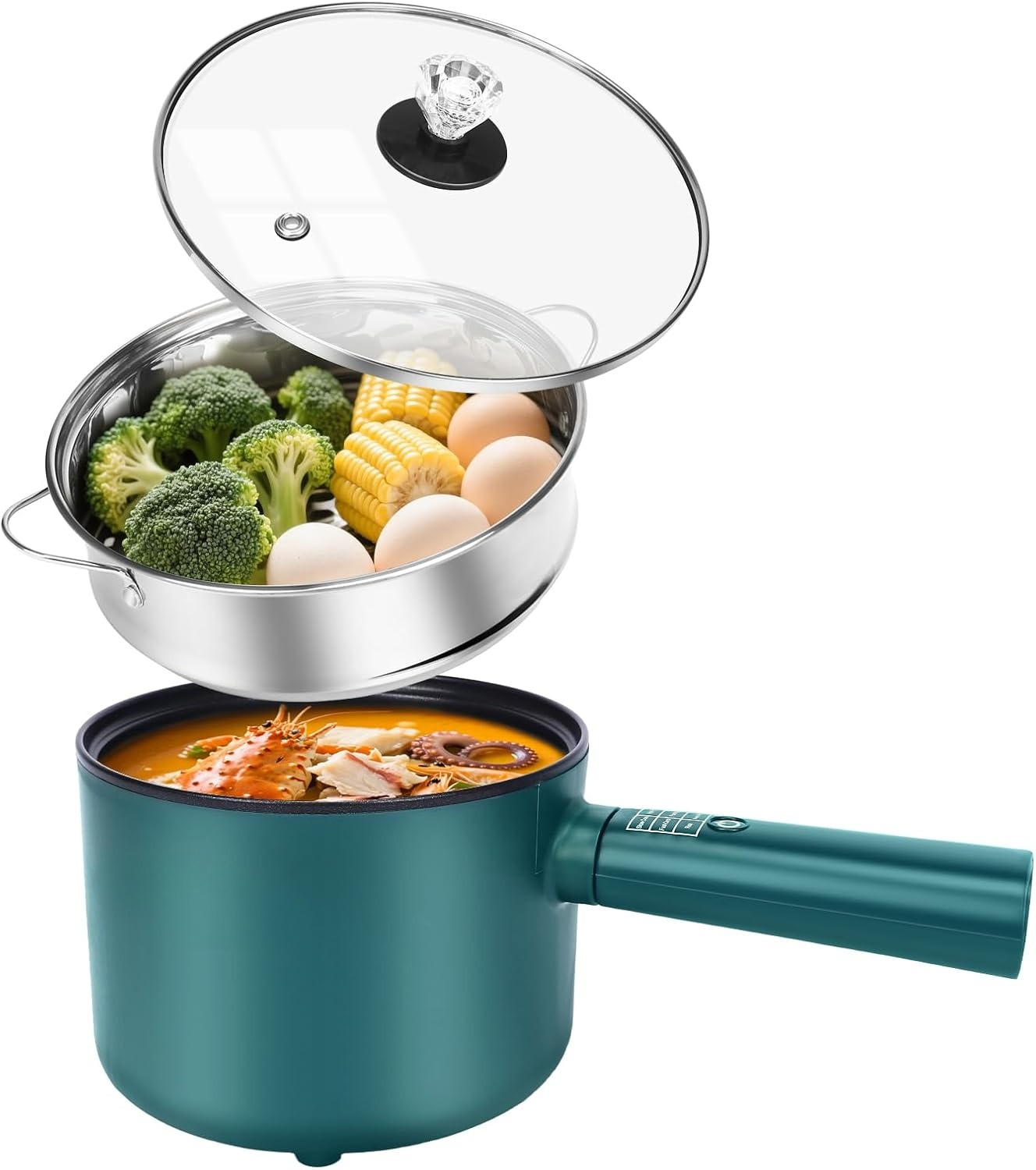 2026年最新改良版電気鍋、蒸し器付き、6つのスマートモード - Smart Pot のレビューと価格