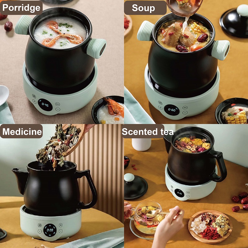 1.8L ホームスマート分割セラミック漢方薬ポット健康ポット - Smart Pot のレビューと価格