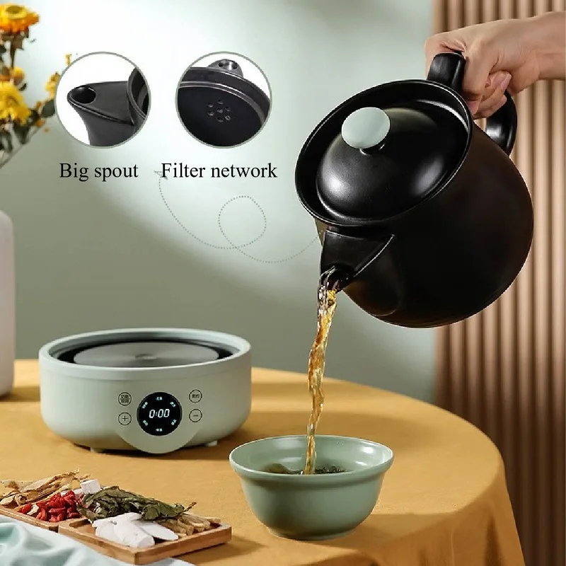 1.8L ホームスマート分割セラミック漢方薬ポット健康ポット - Smart Pot のレビューと価格
