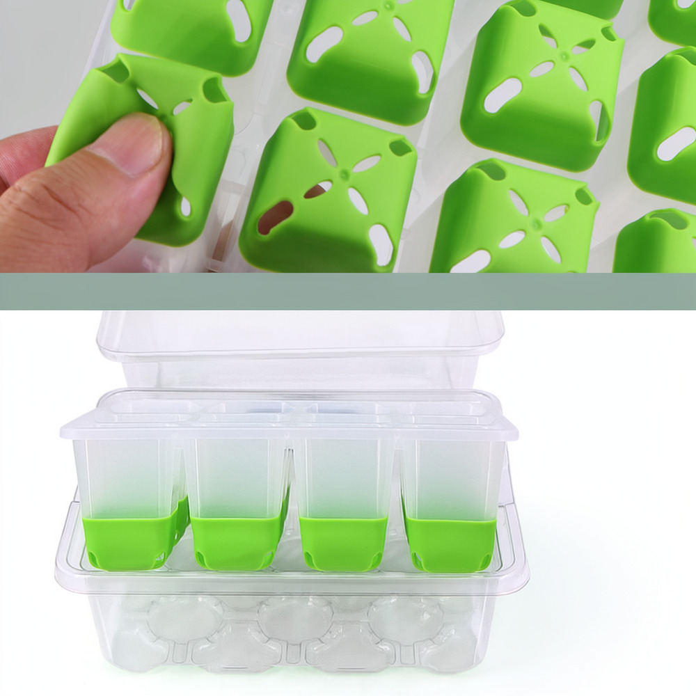 再利用可能なシリコン製育苗箱、植物の増殖用トレイ、室内用多肉 - Indoor Garden Kit のレビューと価格