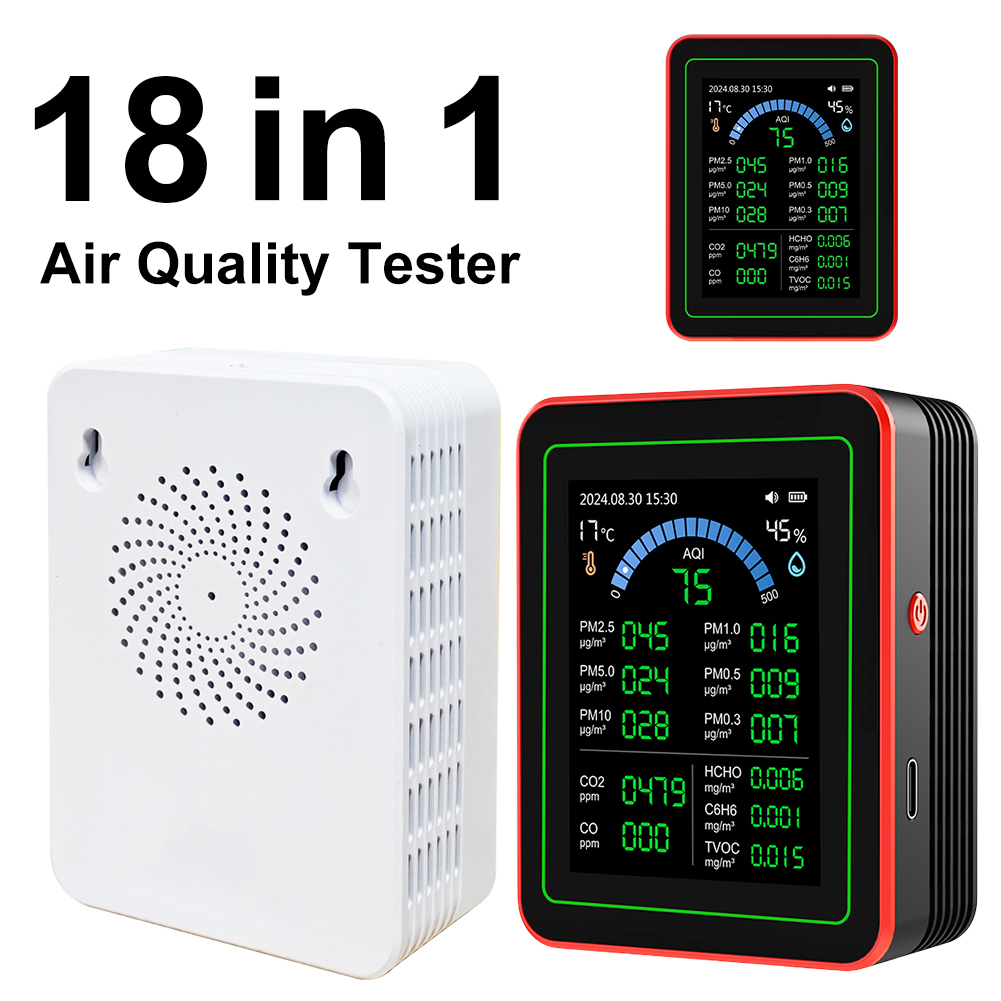 18 in 1空気質モニターセンサー、CO2、PM2.5/P - Plant Monitor のレビューと価格