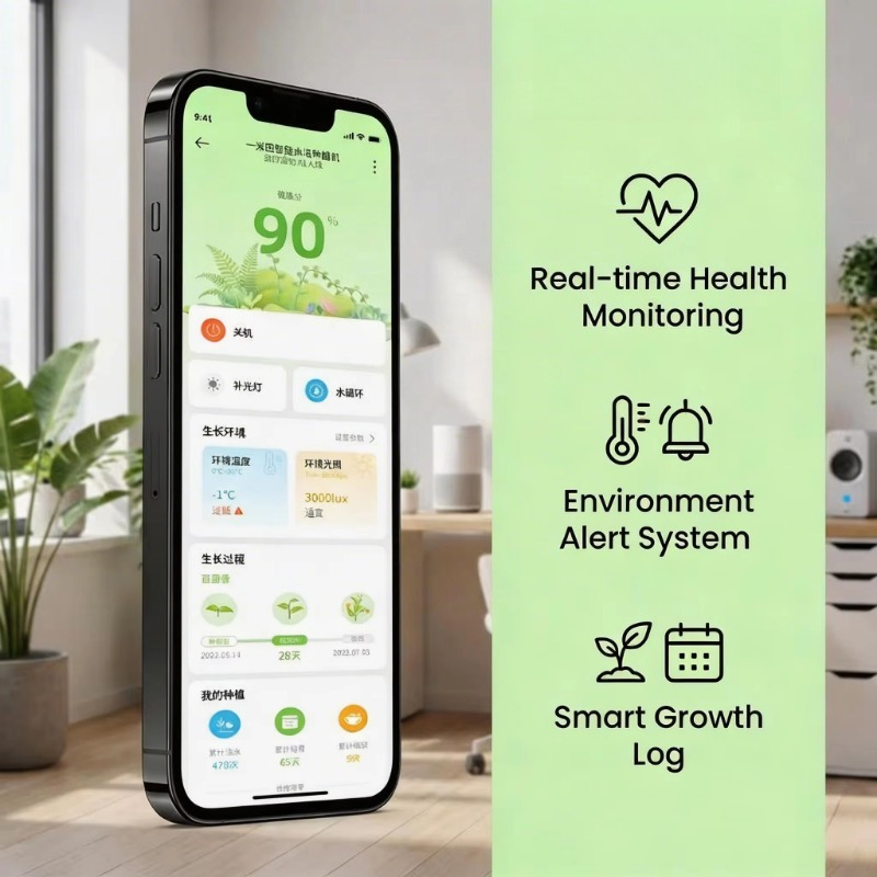 インテリジェントなハーブガーデン水耕栽培システム、自動給水ポ - Smart Pot のレビューと価格