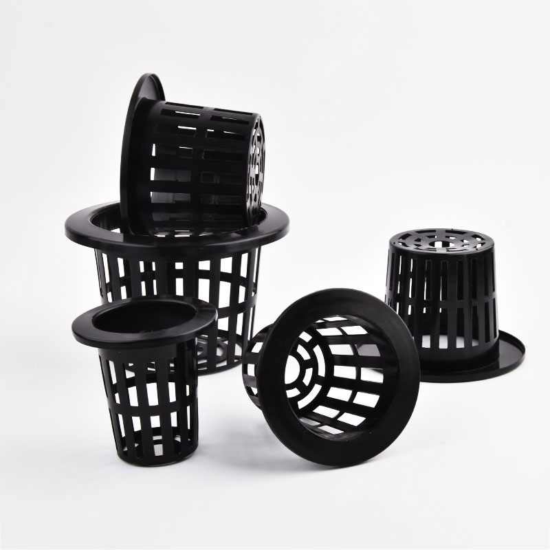 50個入り黒白土を使わないメッシュ植物育成ポット、ネットバス - Hydroponic Grow Pod のレビューと価格