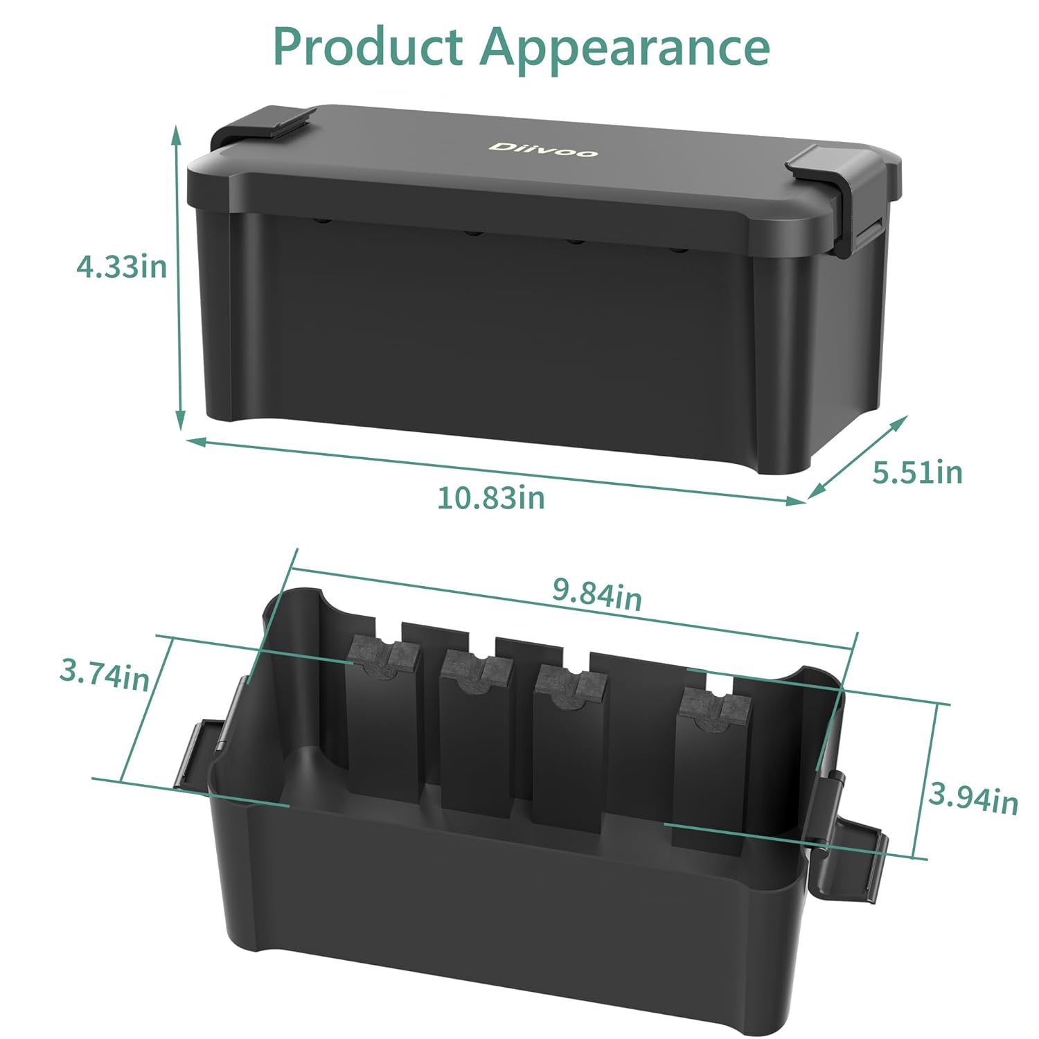 Diivoo 屋外防水電気ボックス屋外ケーブル接続ソケットエ - Smart Garden Kit のレビューと価格