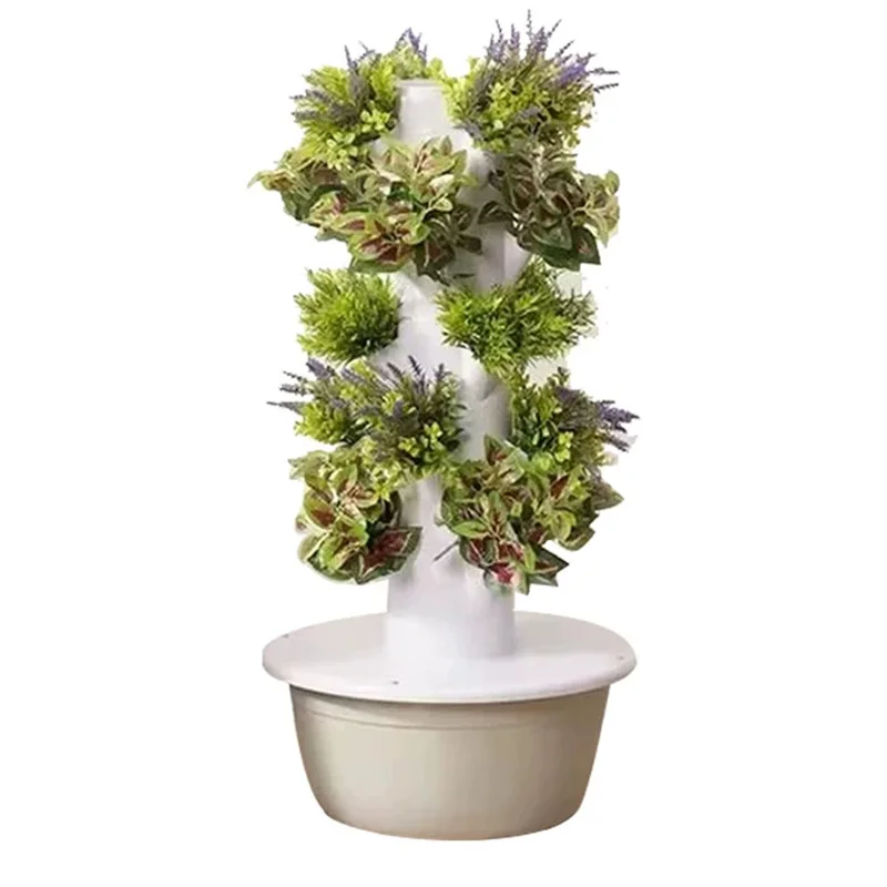 9段式の水耕栽培キットシステム、ベランダ用栽培ラック、屋内用 - Hydroponic Tower のレビューと価格
