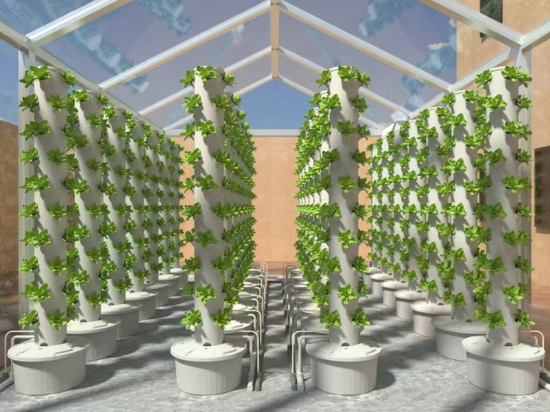家庭用垂直農業タワー、水耕栽培タワー、野菜や花用の水耕栽培シ - Hydroponic Tower のレビューと価格