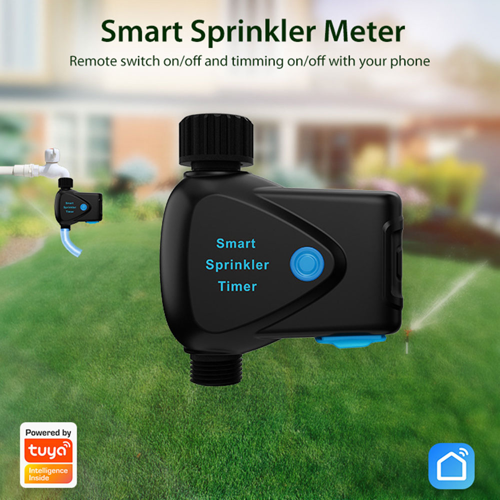 Tuya WiFi スマート水道装置（内蔵メーター、タイマー - Smart Garden System のレビューと価格