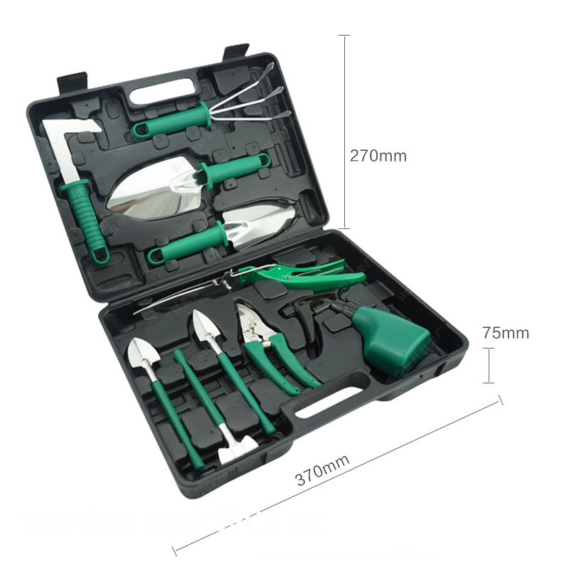 園芸工具セット ステンレス製 ヘビーデューティー キャリーケ - Indoor Garden Kit のレビューと価格