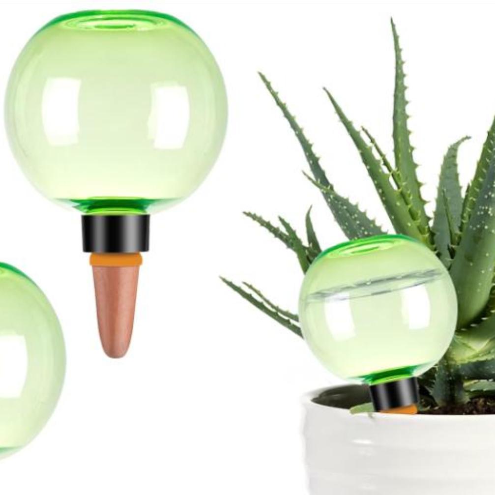 3個入り大型植物自動給水グローブ、プラスチック製水球、自動給 - Self Watering Planter のレビューと価格