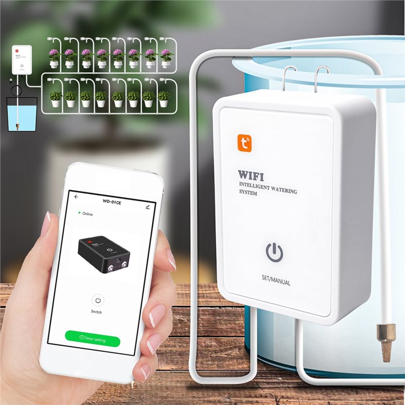 ABMR-TuyaスマートWiFiガーデンコントロール散水装 - Smart Garden System のレビューと価格