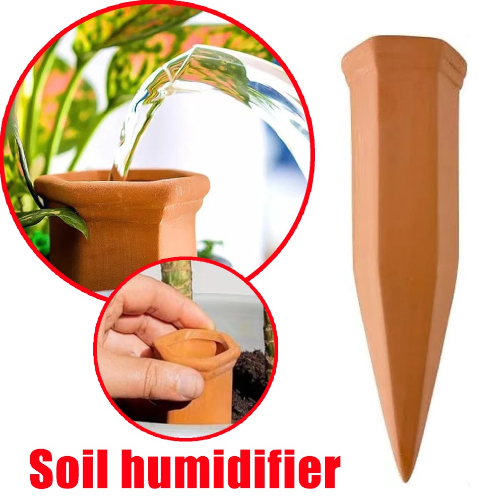 テラコッタ自動散水装置 植物散水システム 植木鉢挿入式散水ス - Self Watering Planter のレビューと価格