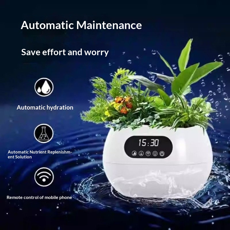 AIインテリジェント植木鉢 自動給水 栄養補給 スマホ遠隔操 - Automatic Watering のレビューと価格