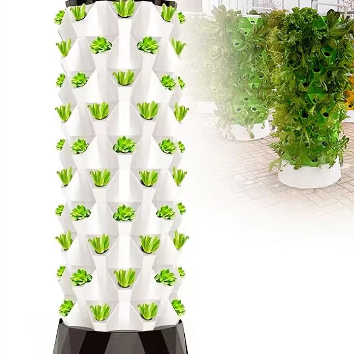 農場自動灌漑ドリップキットシステム水耕栽培タワーシステムパイ - Hydroponic Tower のレビューと価格