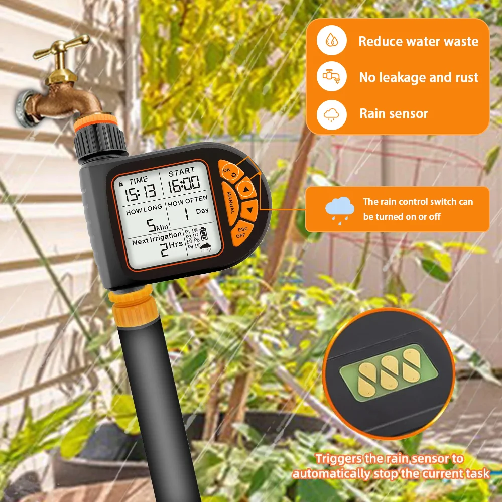 20M スマートガーデンタイマー、LCDディスプレイ付き自動 - Smart Garden System のレビューと価格