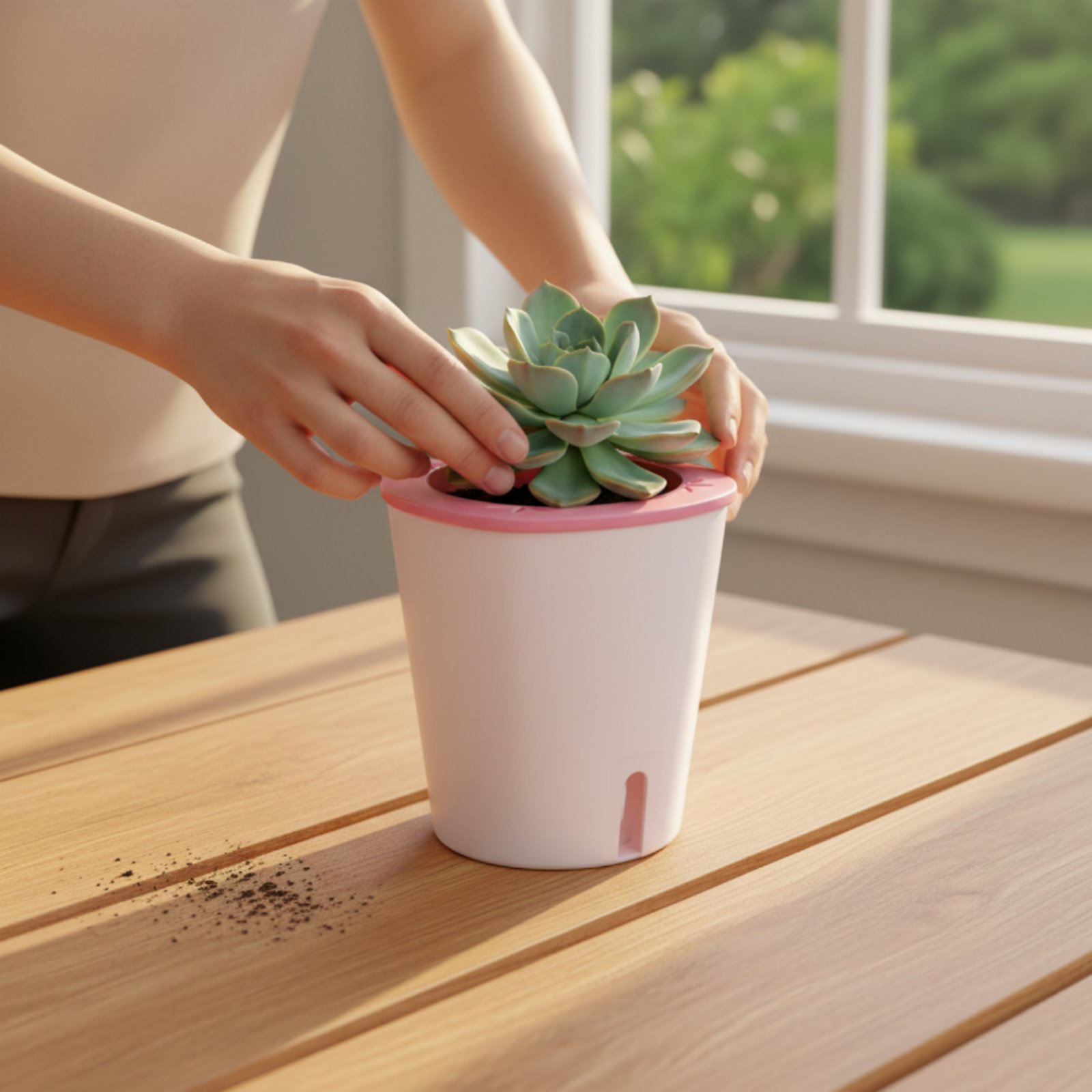自動給水プランター 大型自動給水ポット 水貯蔵プランター 水 - Self Watering Planter のレビューと価格