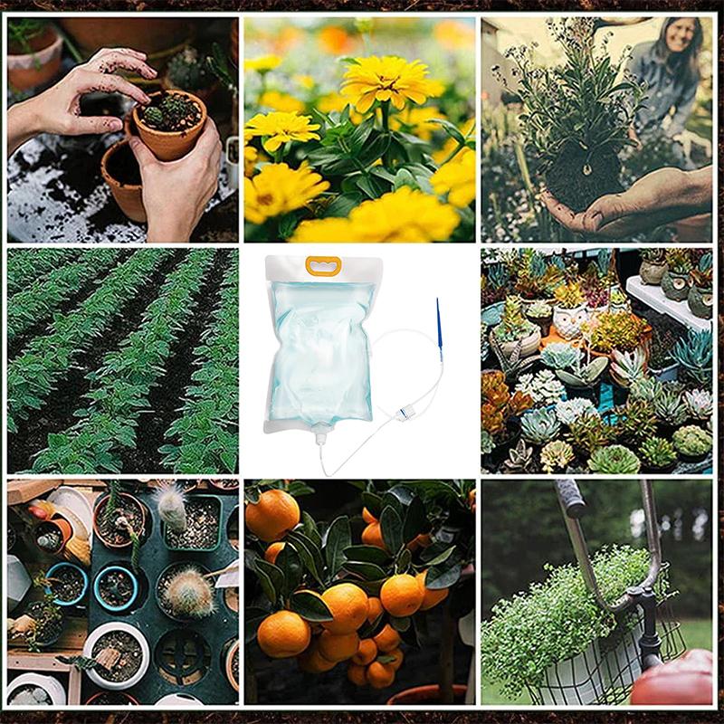 自動点滴灌漑用給水バッグ 花、鉢植え植物、豚の餌、その他の給 - Automatic Watering のレビューと価格