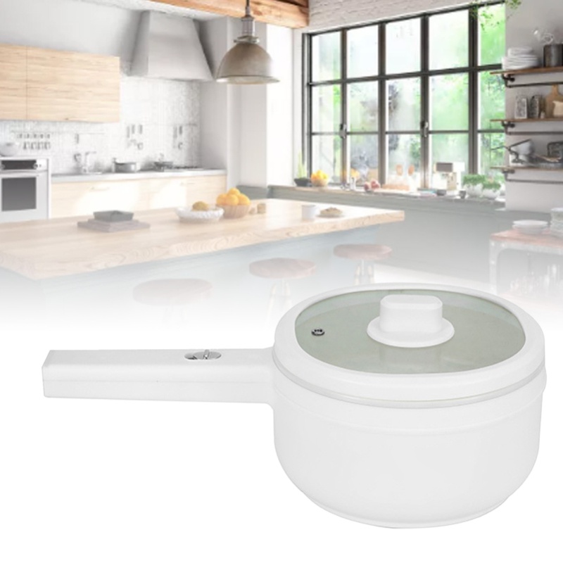 多機能電気鍋 透明蓋 スマートミニクッカー ホワイト 寮のキ - Smart Pot のレビューと価格
