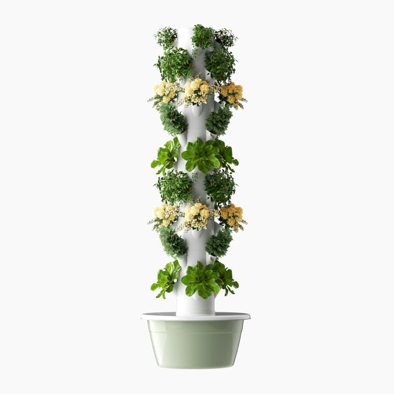 垂直水耕栽培タワー エアロポニックタワー 果物と野菜用 9層 - Hydroponic Grow Pod のレビューと価格